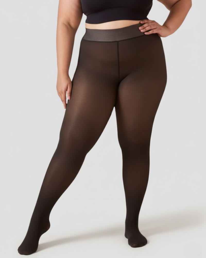 Moldee® Shaping Fleece-Lined Tights