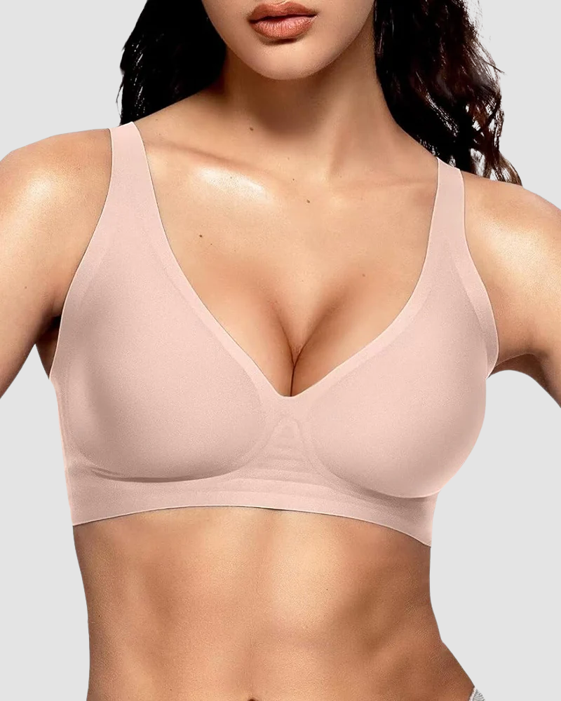 Moldee® Seamless Deep V Push-Up Wireless Bra